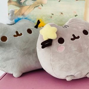 pusheen plush duo